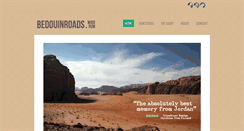 Desktop Screenshot of bedouinroads.com
