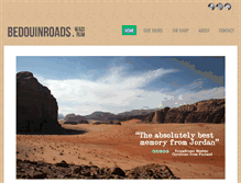 Tablet Screenshot of bedouinroads.com